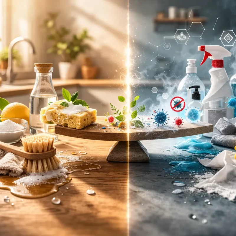 Diferența dintre curat și supradezinfectat – unde tragem linia